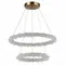 SL6105.203.02 Люстра подвесная ST-Luce Золотистый/Прозрачный LED 1*80W 3000 - 6500K ЛУККЕРО