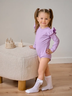 Боди с длинным рукавом