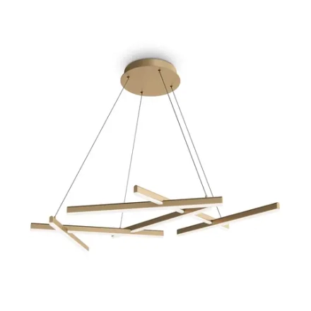 Подвесная люстра Maytoni LINE MOD016PL-L80GK