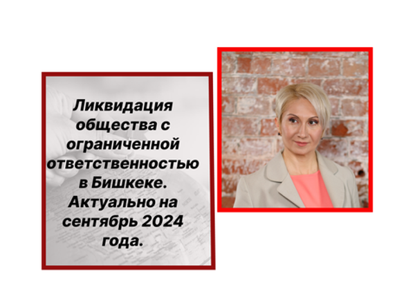 Ликвидация общества с ограниченной ответственностью в Бишкеке. Статья