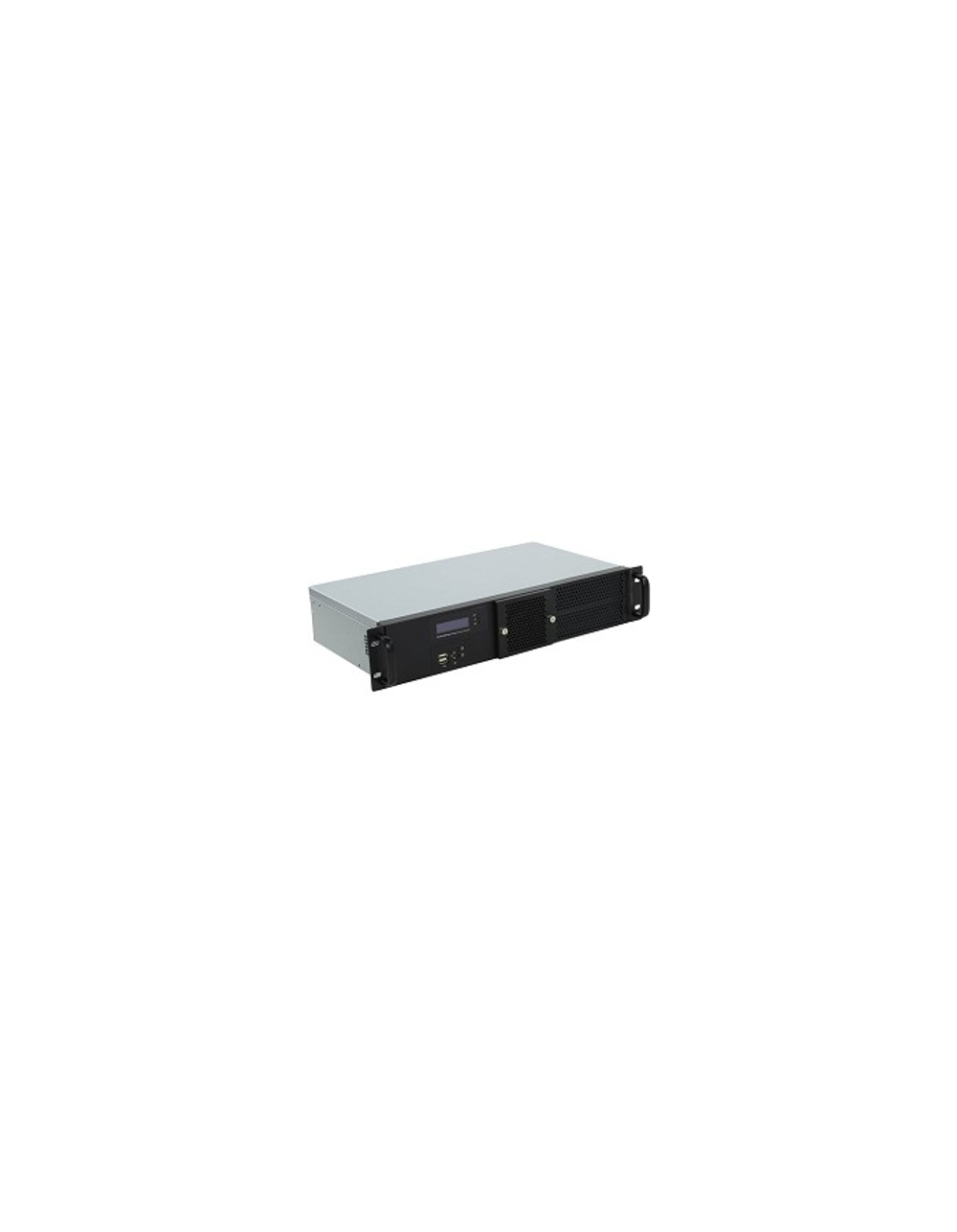 Procase GM225F-B-0 Корпус 2U Rack server case, черный, панель управления, без блока питания, глубина 250мм, MB 6.7"x6.7"