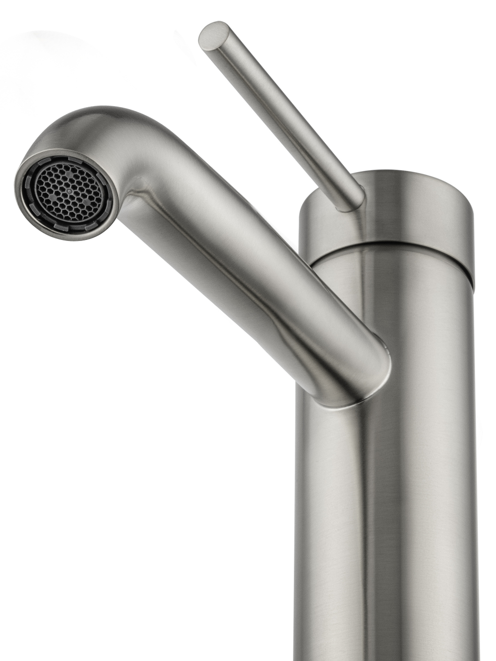 Смеситель для раковины WONZON & WOGHAND STICK, Брашированный никель (WW-88139017-BN)