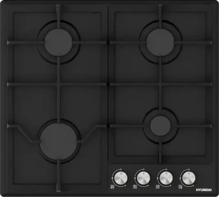 Газовая варочная панель Hyundai HHG 6432 BK