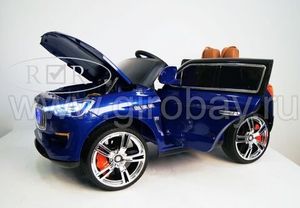 Детский электромобиль River Toys Maserati E007KX синий