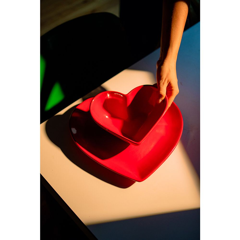 Тарелка сервировочная Love, 28х26,5 см