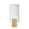 4362/5WL HIGHTECH ODL23 371 матовое золото/металл/стекло Настенный св-к IP20 LED 5W 218Лм 3000K RICCI