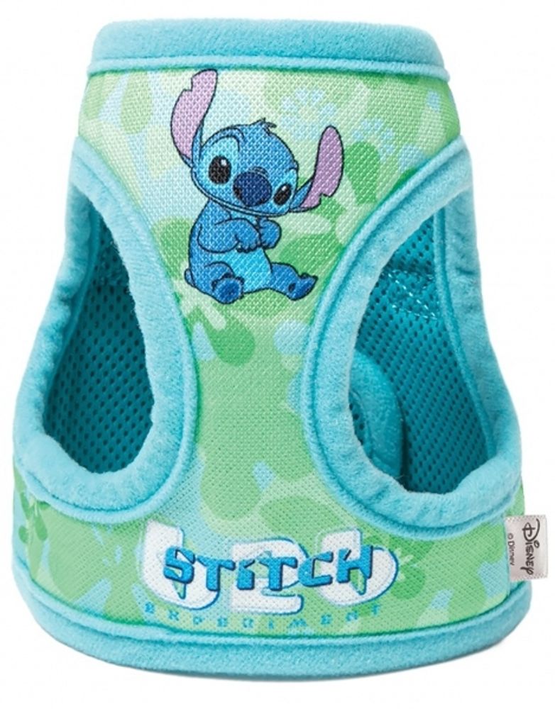 Шлейка-жилетка Disney Stitch для собак, мягкая,M, обхват груди 350 мм