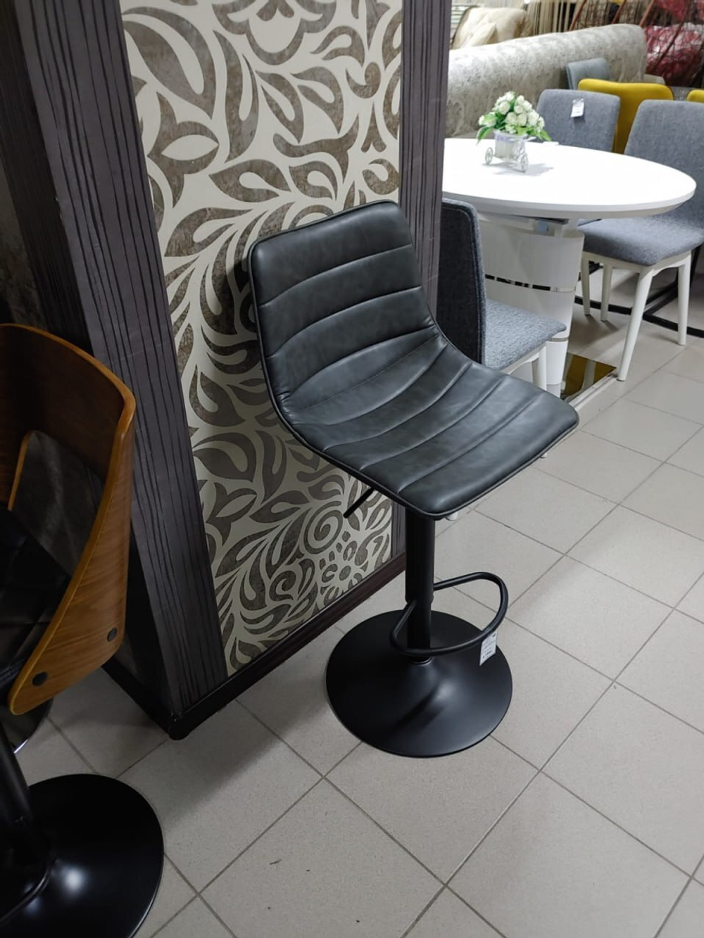 Барный стул CQ-8280E-P серый (grey)