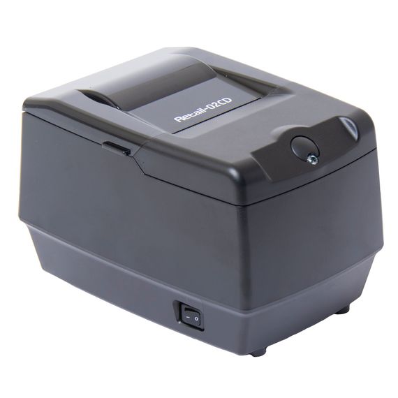 Фискальный регистратор ККТ &quot;РИТЕЙЛ-02Ф&quot; RS/USB с раз. ДЯ с автоотрезчиком (черный) без ФН ФФД 1.2