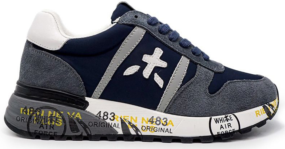 Premiata Lucy-D Синие с серым женские