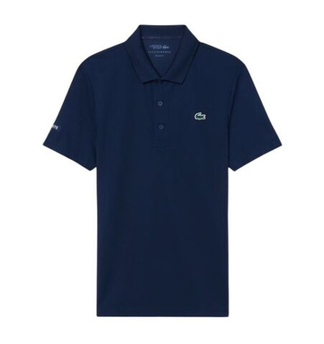 Теннисное поло Lacoste Tennis x Novak Djokovic - navy blue
