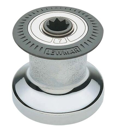 Шкотовая лебедка, односкоростная, размер 8, хромированная* (10243425)