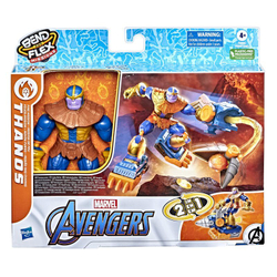 Hasbro Avengers Bend and Flex - Фигурка 15 см Fire Mission Thanos F5869