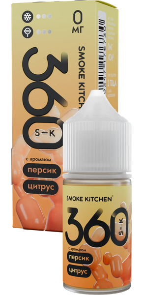 Купить SK 360 28 мл - Персик Цитрус (0 мг)
