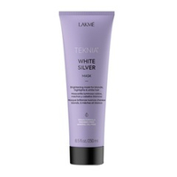 Тонирующая маска для нейтрализации желтого оттенка волос Lakme Teknia White Silver Mask 250мл