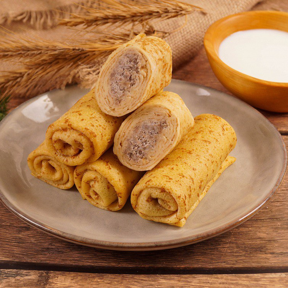 Блины с курицей