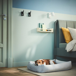 IKEA UTSÅDD  (ИКЕА УТСÅДД)  -  Подстилка для собак, светло-серый, M