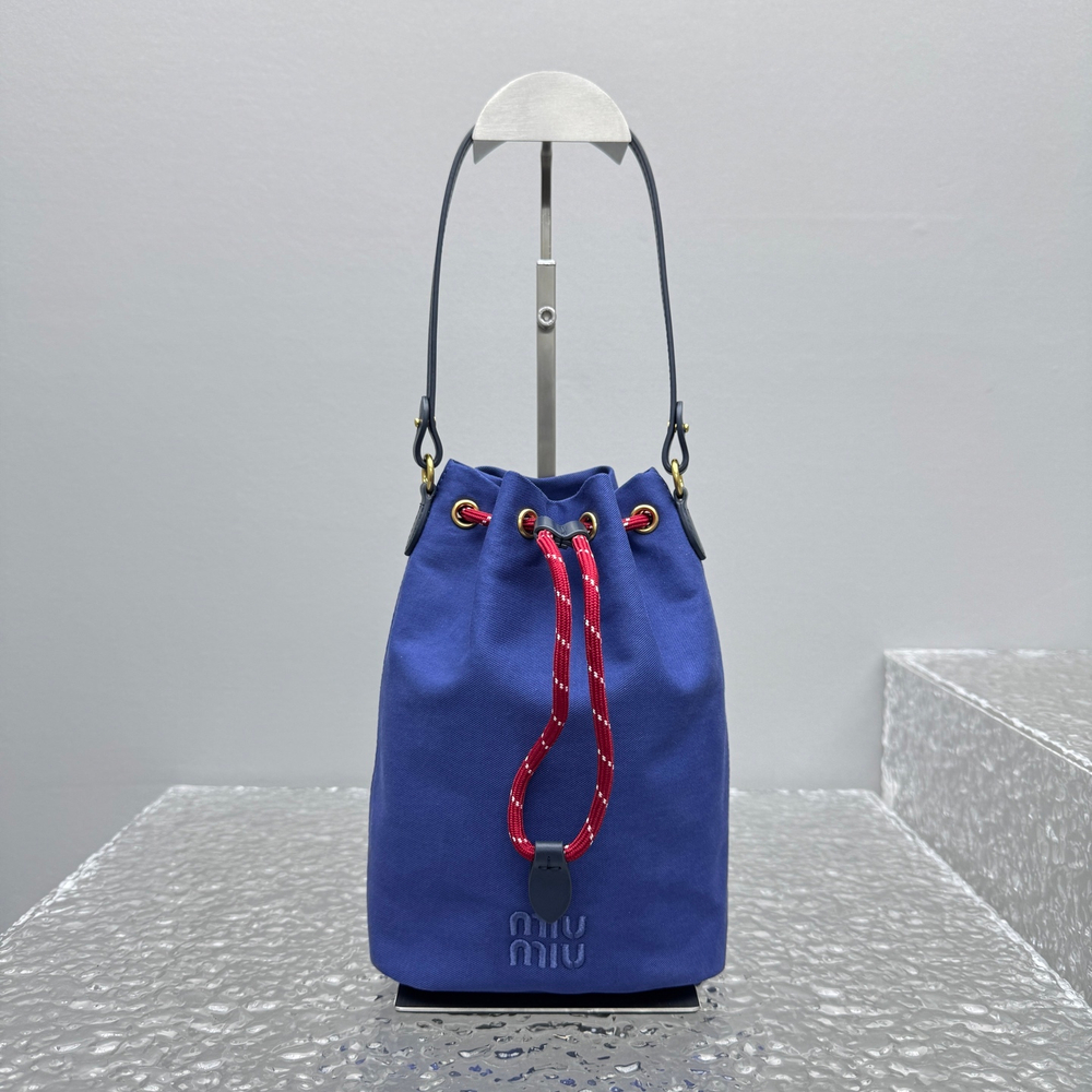 Miu Miu Gabardine Pouch 23 cm