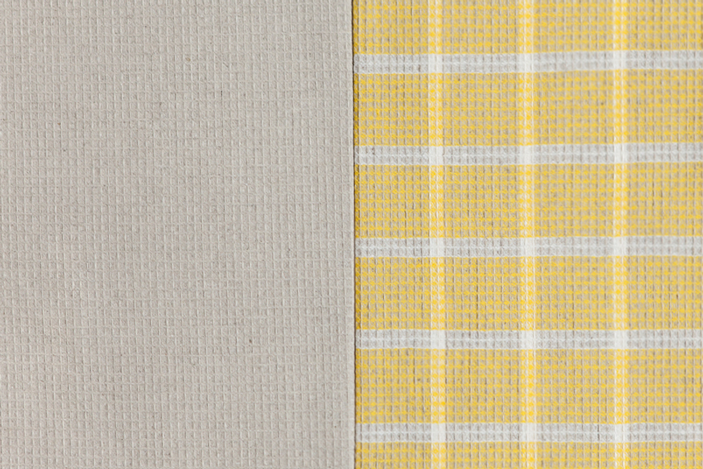 Набор полотенец 2 шт Luxberry Kitchen Line желтый-натуральный