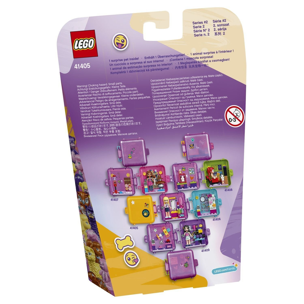 LEGO Friends: Игровая шкатулка Покупки Андреа 41405 — Andrea's Play Cube - Pet Shop — Лего Френдз Друзья Подружки