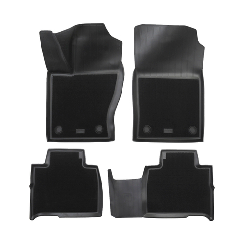 Ковры в салон Norplast для Haval H9 II (2024-), 1,2 ряд, Черный, арт.NPA11-C895-500-2-CM