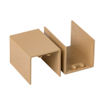 Соединитель (25x25) (4 шт) светлое дерево EKF-Plast