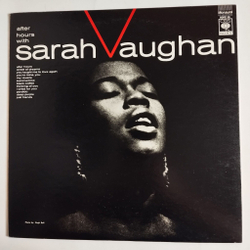 Винтажная виниловая пластинка LP Sarah Vaughan After Hours With Sarah Vaughan (Japan 1980) (No Obi)