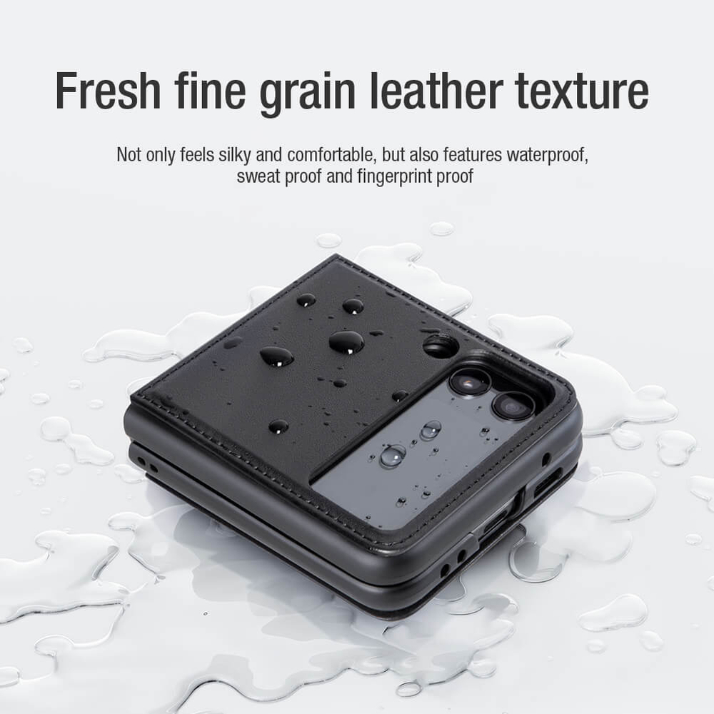 Чехол Nillkin Qin Vegan leather для Samsung Galaxy Z Flip 4