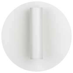 Светильник декоративный настенный светодиодный ЭРА EDGAR WL55 WH COB 5Вт / SMD 7Вт 4000К IP20 белый | Настенная подсветка