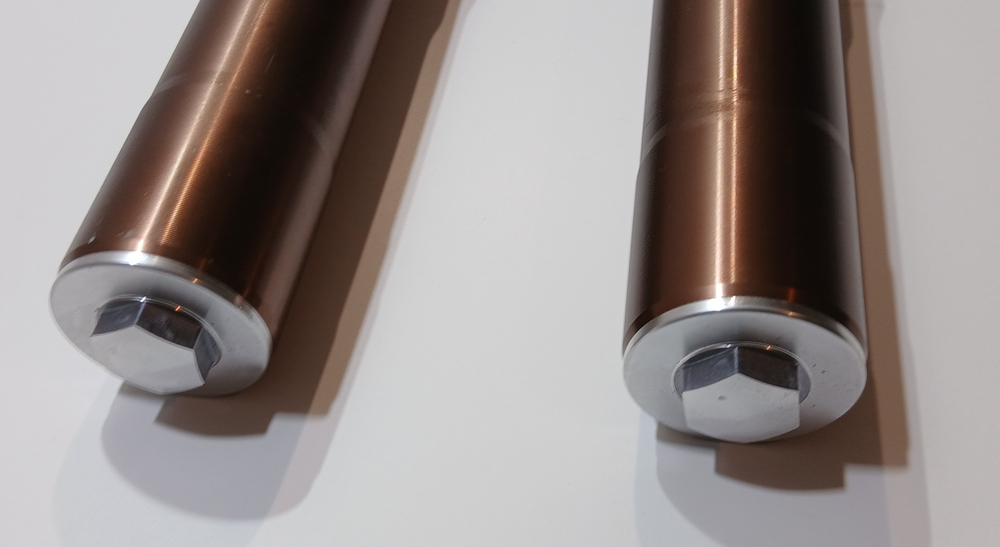 Амортизатор L=840 передний d48x51 (перья, компл.) Мотоцикл Motoland XR250 ENDURO