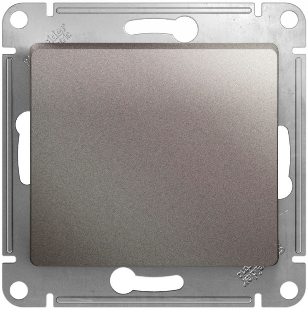 Выключатель 1-кл Глосса Платина Выключатель 1-кл Глосса Платина