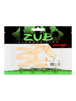 Приманка ZUB-IZI  50мм(2")-10шт, (цвет 303) телесный