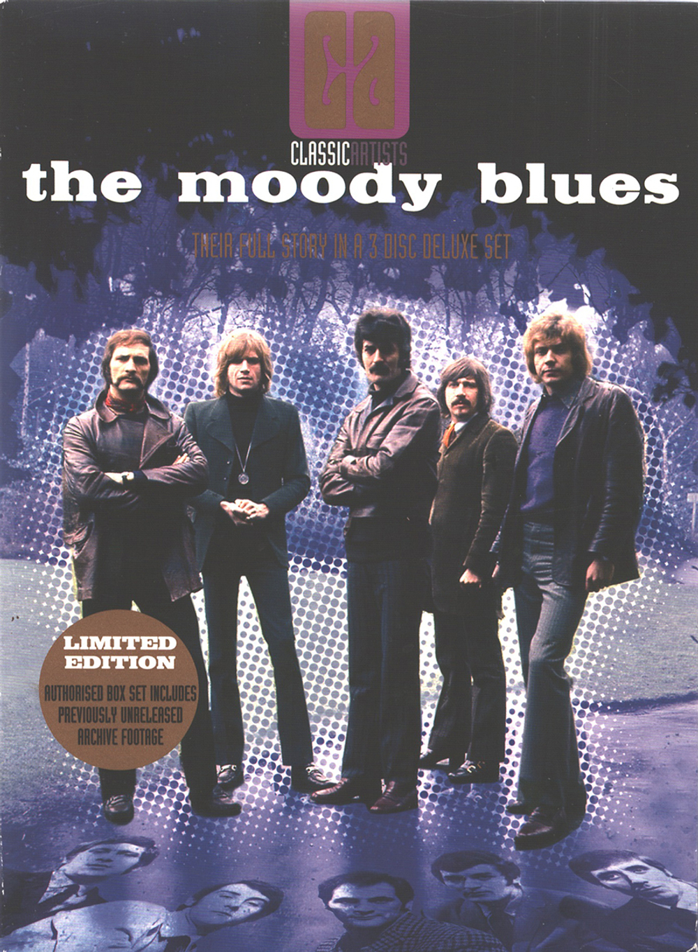 The Moody Blues / Their Full Story In A 3 Disc Deluxe Set (Limited Edition)(2DVD+CD)