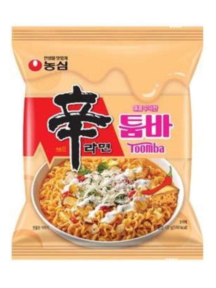 Лапша Nongshim Toomba Острая сливочная 137 г