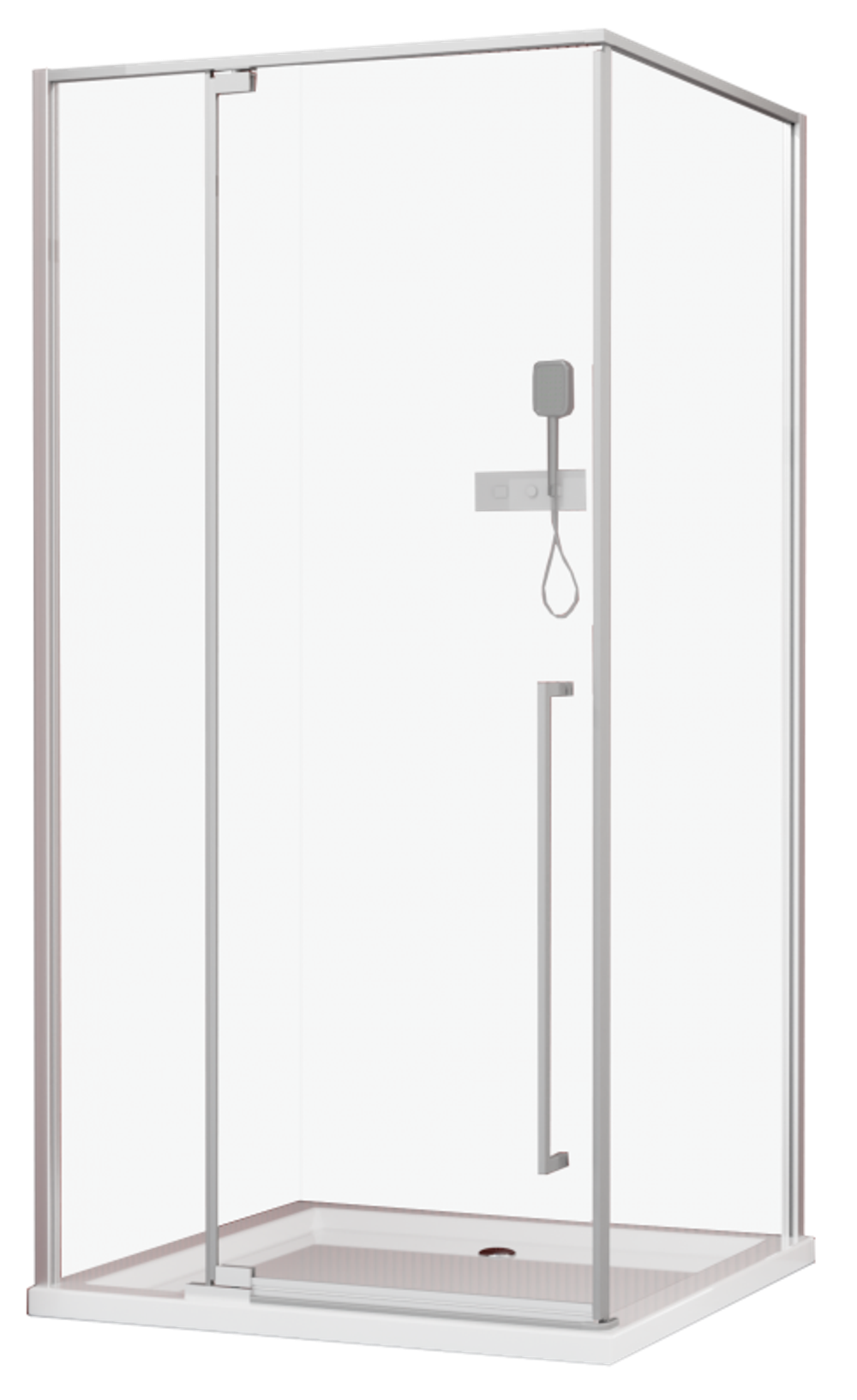 Ограждение душевое ESBANO ESA-128PS-C 120x80x195