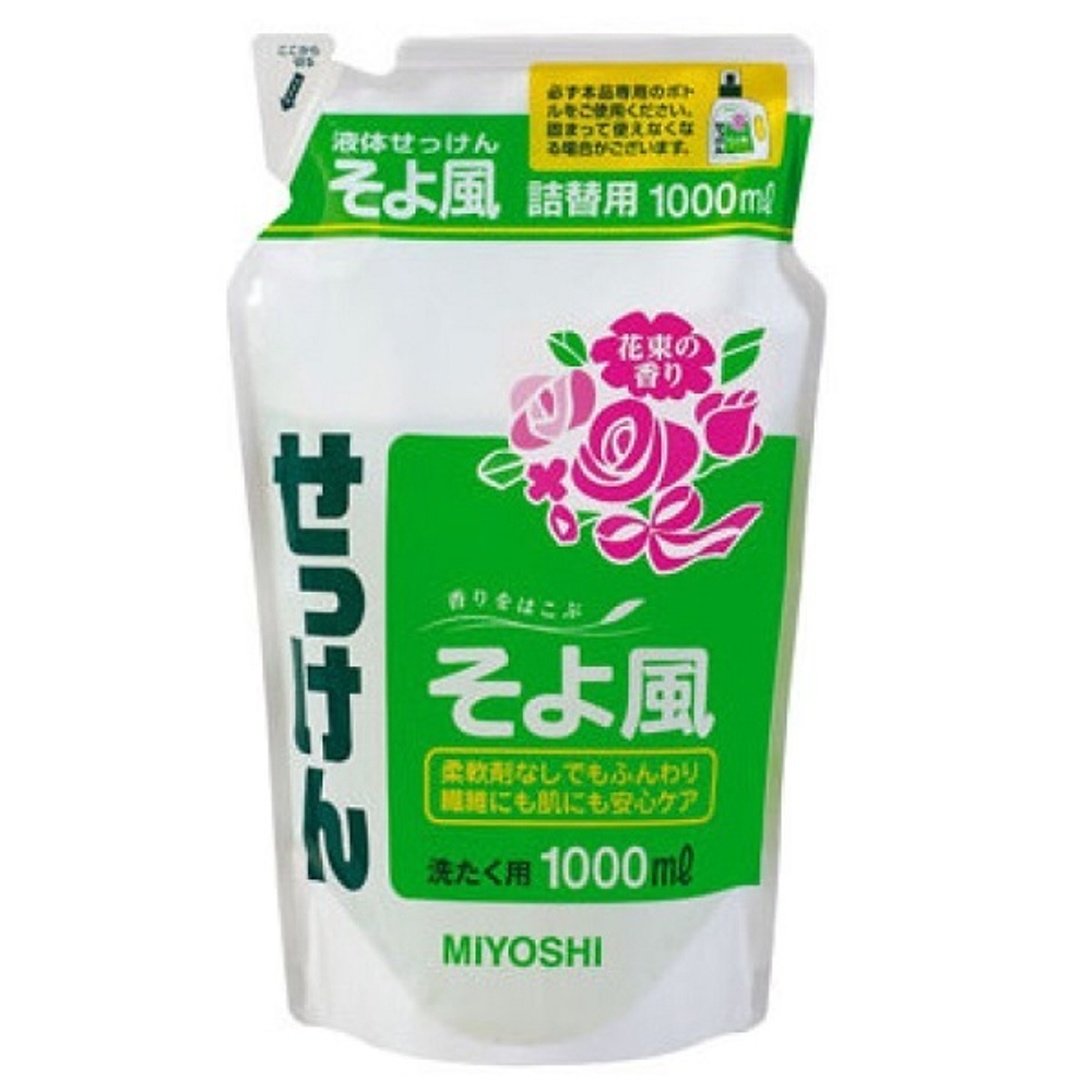 Жидкое универсальное средство для стирки Miyoshi Легкий ветерок 1л