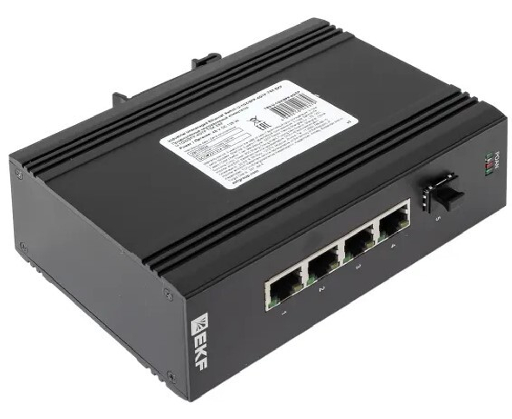 Коммутатор промышленный неуправляемый EKF TSX-U-1GX/SFP-4GTP