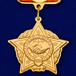 Нагрудный знак "Воину-интернационалисту"
