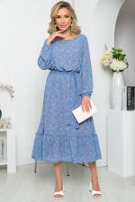 Платье "Фортуна" (голубое) П5326 LT Collection