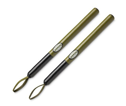 Тренерские палки LEADERS Boxing Punch Sticks OLV (ONE, кожа, зеленый)