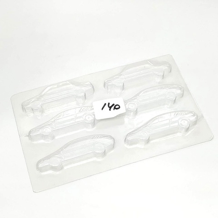 Пластиковая форма «Машинки 6шт» 8*2,5см