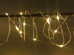 Гирлянда Роса на серебряном проводе 50 LED Luca Lighting