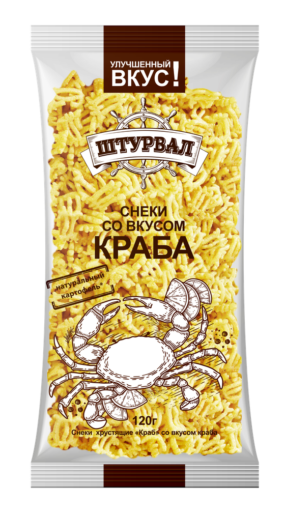 Снеки  "Краб" 120г (16 шт)