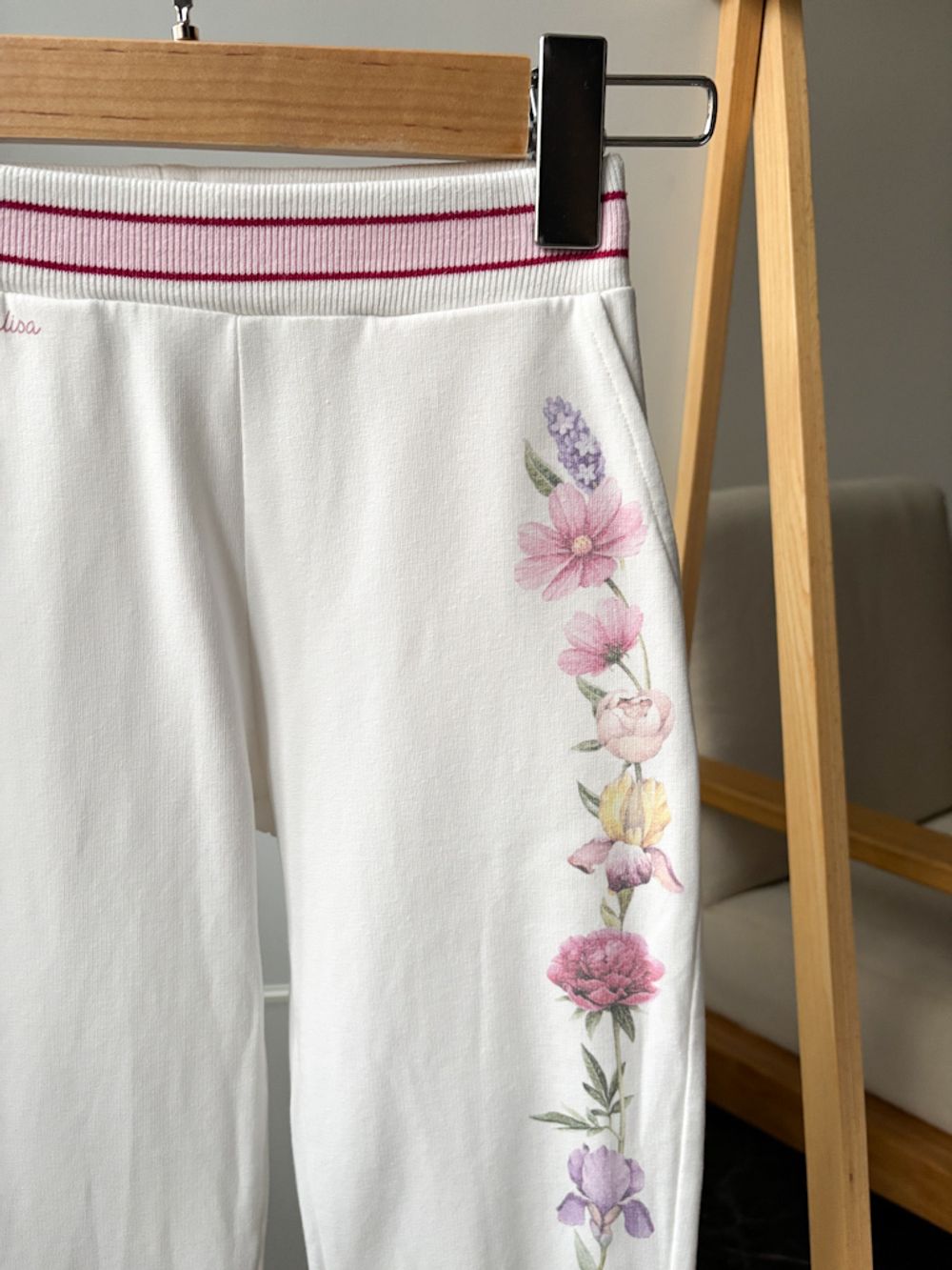 Хлопковые брюки Monnalisa, 128