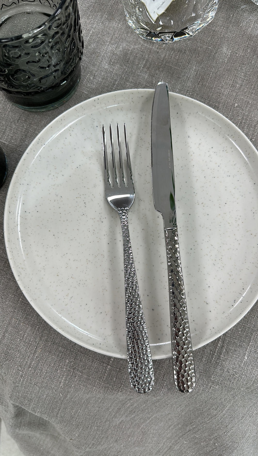 Нож столовый COMAS серии Santorini 18% артикул 10642