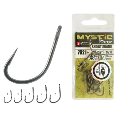 Крючок VMC 7021-10 NT Карп №10 10шт