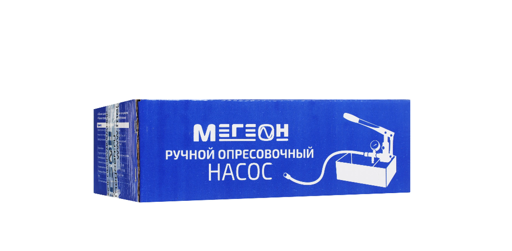 Опрессовочный насос Мегеон 98040, ручной, максимальное давление 4 МПа