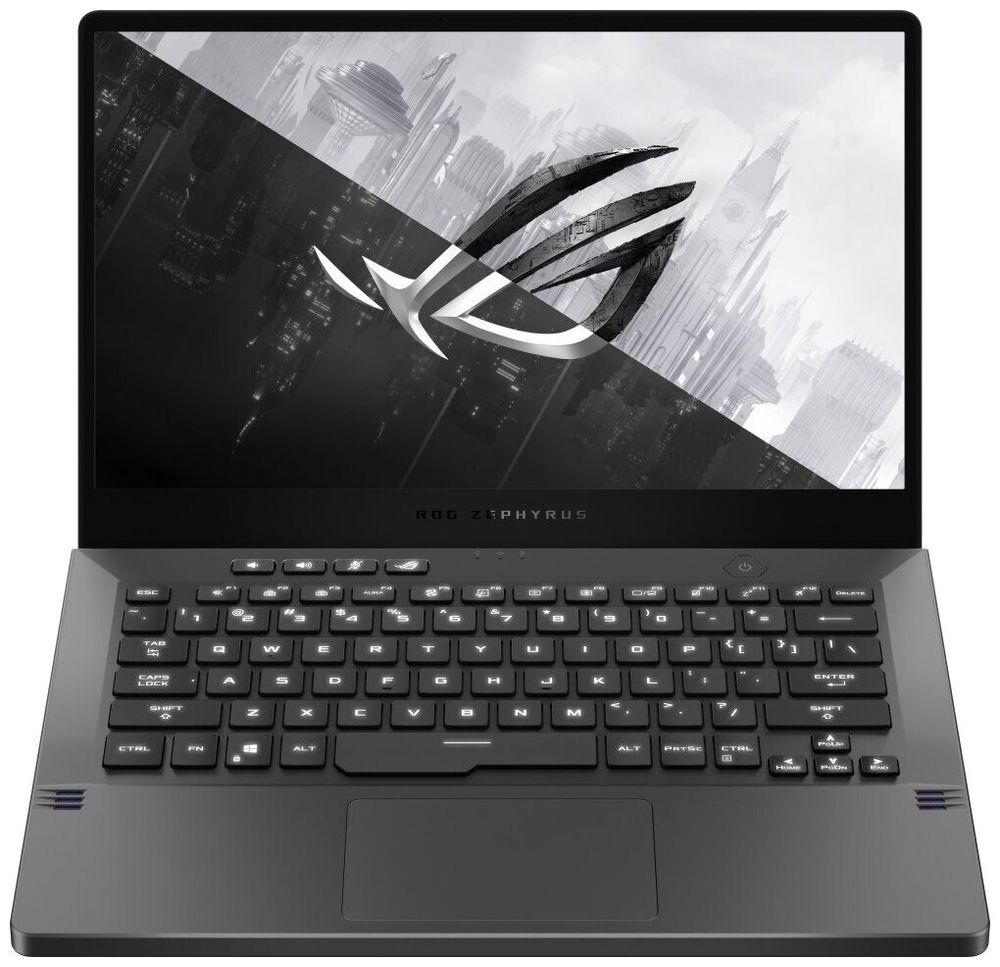 Ноутбук ASUS ROG Zephyrus G14 AniMe Matrix GA401QM-K2200T (90NR05S6-M04550) Ryzen 7 5800HS/16 Гб DDR4/ 1 Тб SSD/14.0&#39; WQHD/GeForce RTX 3060/Windows 10/Eclipse Gray