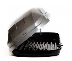 Автобокс Евродеталь Магнум 420 (серый карбон) быстросъём 199х74х42 [ED5-051B]