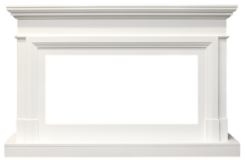 Каминокомплект Coventry - Белый (Ширина 1400 мм) с очагом Vision 42 LED